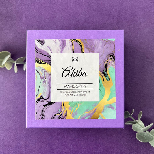 Limited Edition! Scented Closet Ornaments - Mahogany