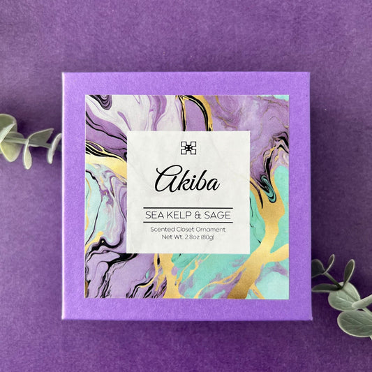 NEW! Limited Edition! Scented Closet Ornaments - Sea Kelp and Sage