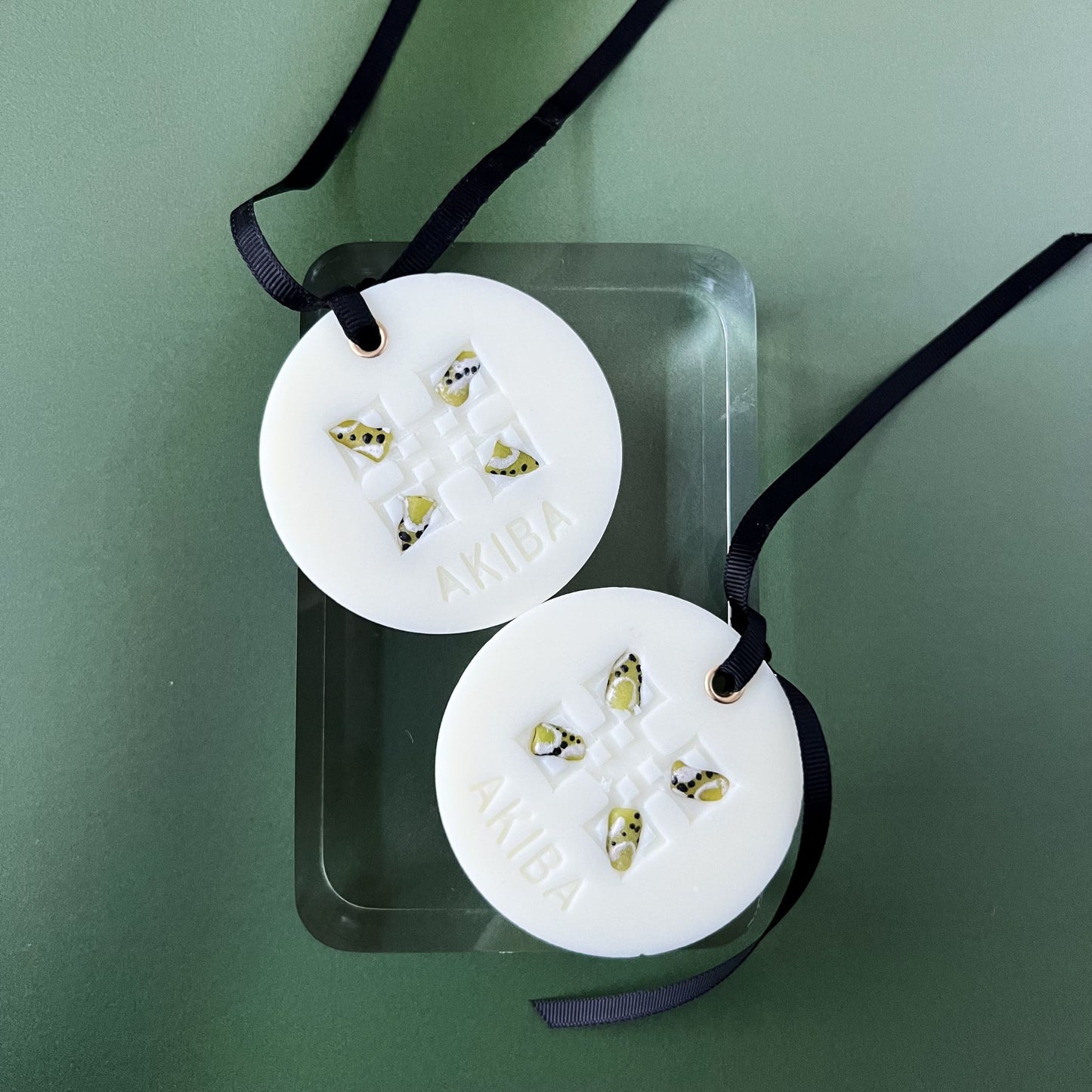 NEW! Akiba Scented Closet Ornaments - "Serenity" (Lemongrass and Green Tea)