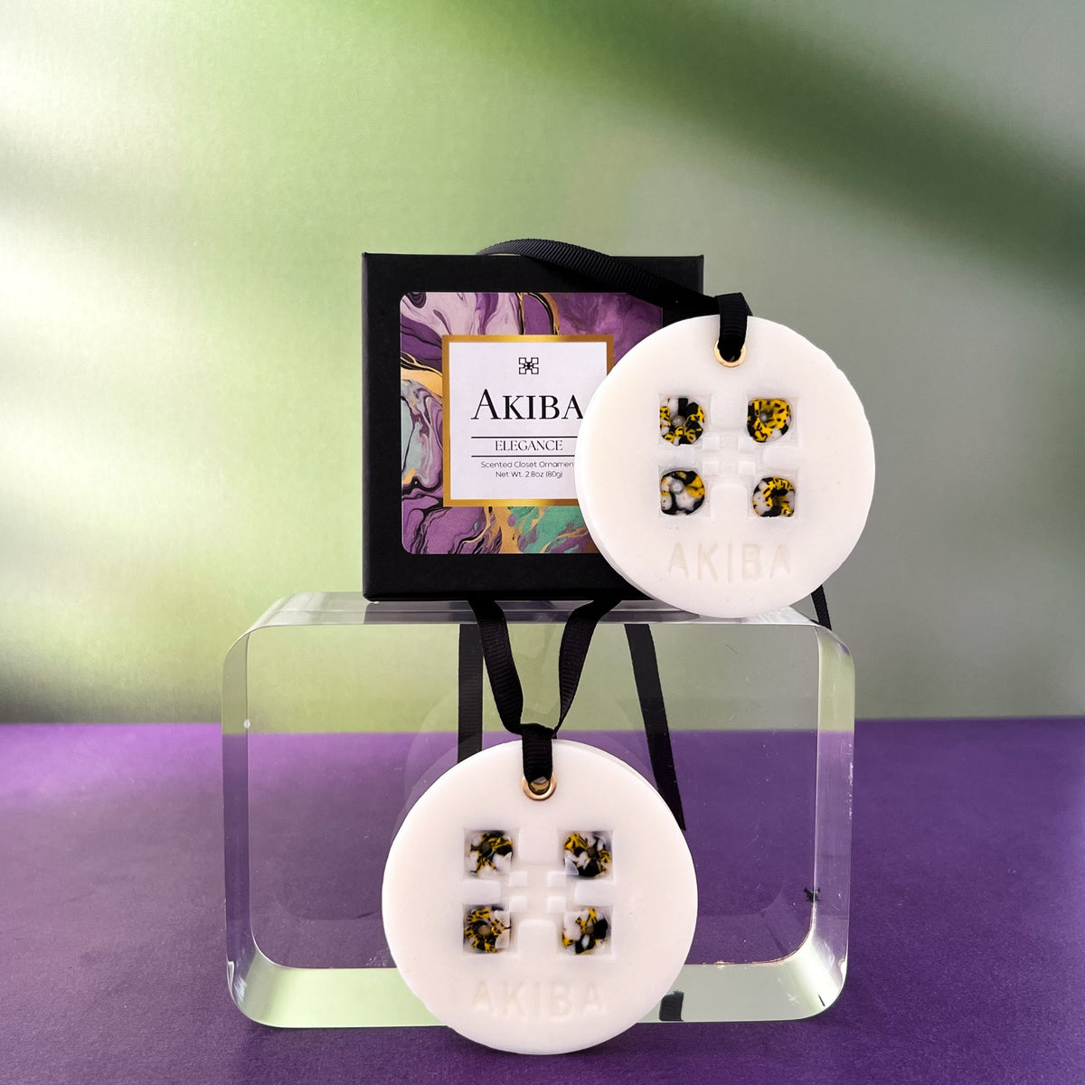 Akiba Scented Closet Ornaments - "Elegance" (Rose Petals)