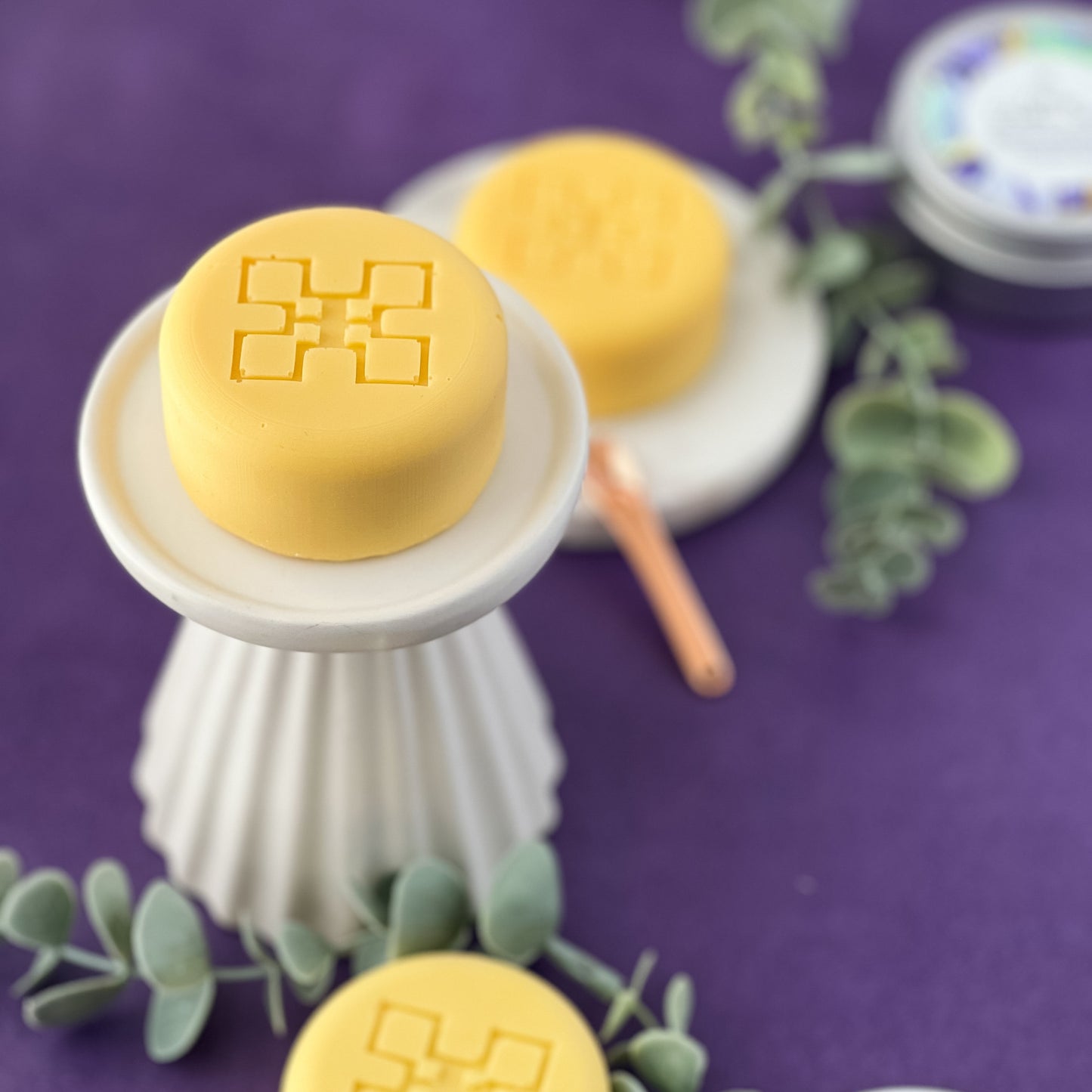 Solid Daily Moisture - Akiba "Velvet Kpangnan" Body Butter Bar - Nourishing hydration in a convenient solid format for effortless everyday use.