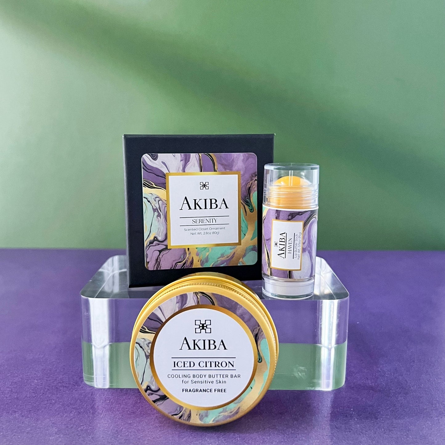 NEW! "Akiba Holiday Stress Relief" Selfcare Bundle