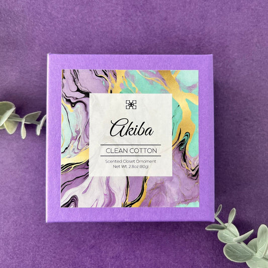 Scented Closet Ornaments - Clean Cotton Scent