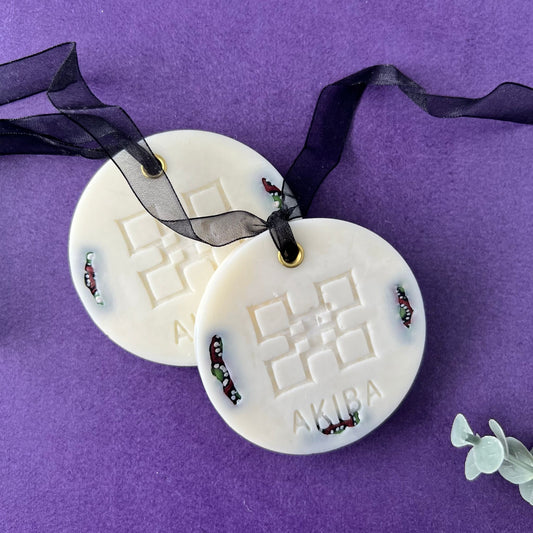NEW! Limited Edition! Scented Closet Ornaments - Mahogany