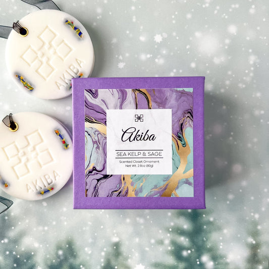 NEW! Limited Edition! Scented Closet Ornaments - Sea Kelp and Sage
