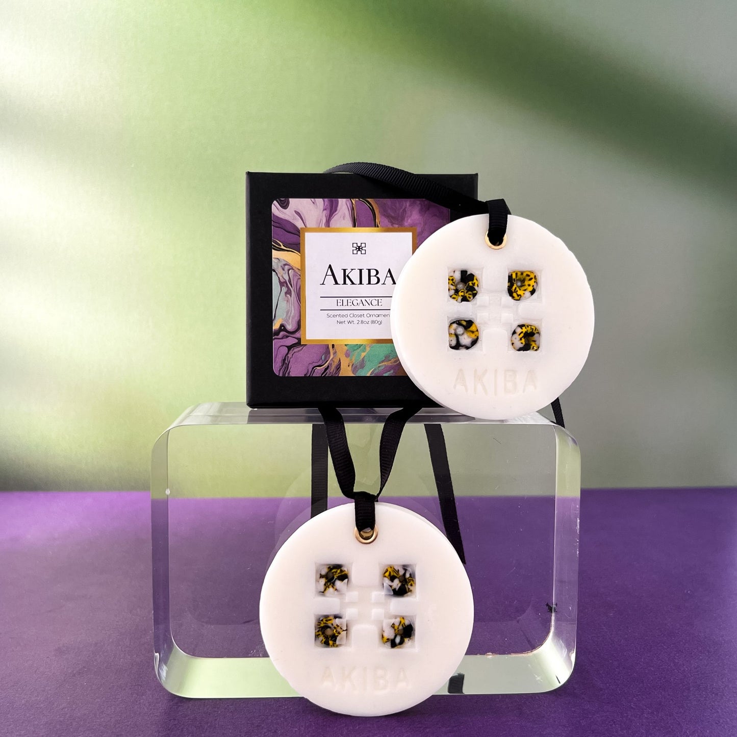 NEW! Akiba Scented Closet Ornaments - "Elegance" (Rose Petals)